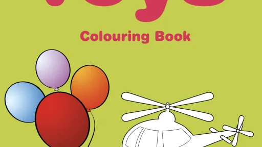 Toys Colouring Book